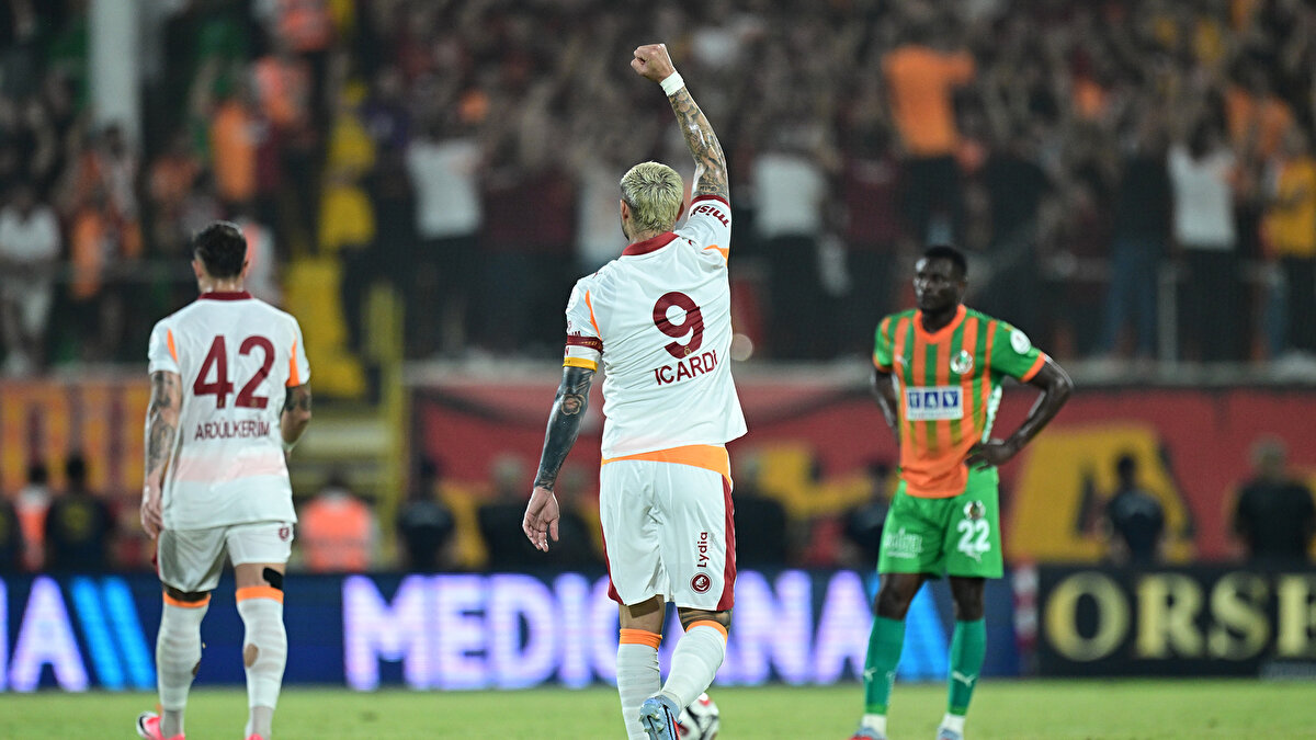 Son olarak Alanyaspor ağlarını da sarsan Icardi, 4'ü üst üste olmak üzere 6 müsabakanın 5'inde rakip fileleri birer kez havalandırdı.