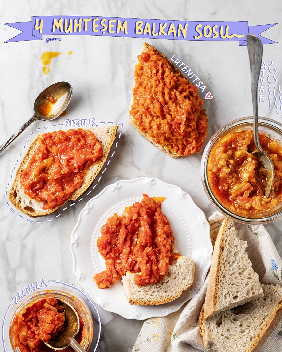 Kışlık Balkan sosları