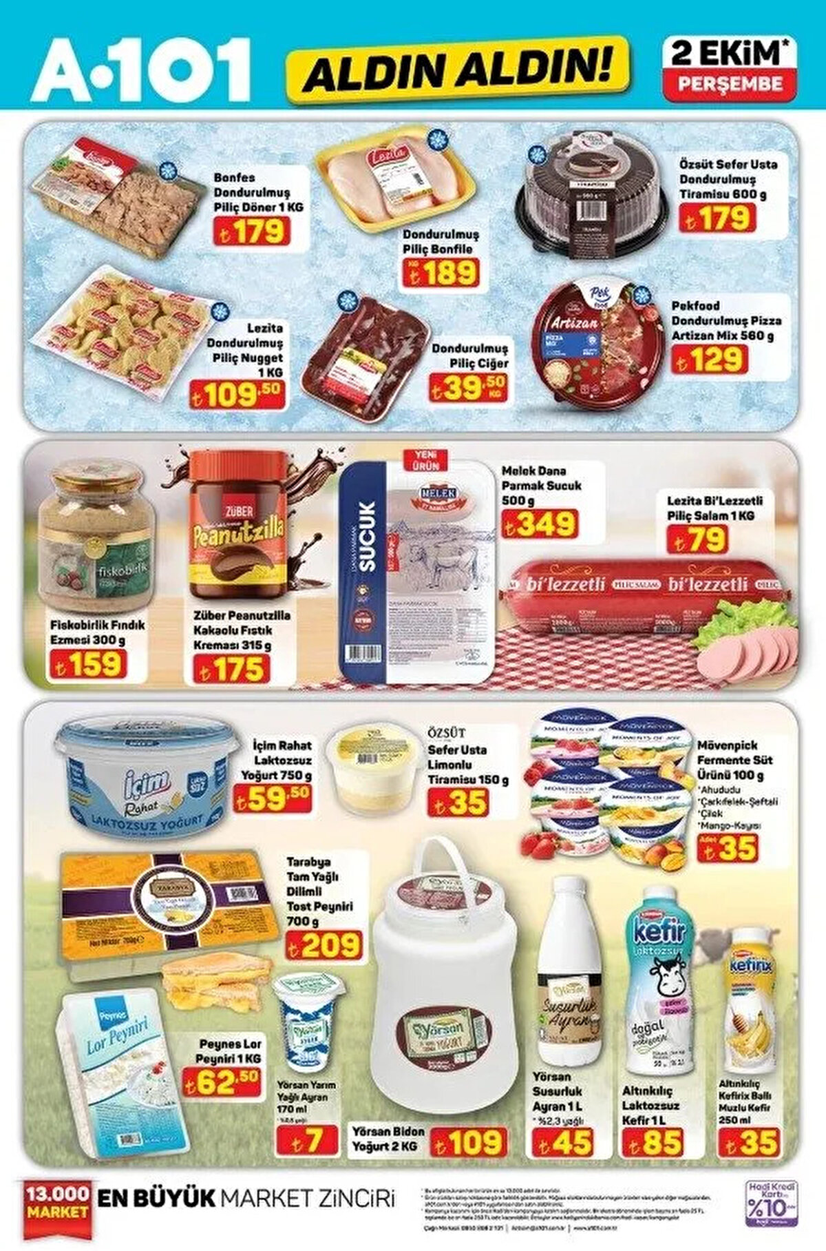 A101 AKTÜEL 2 EKİM 2025 KATALOĞU