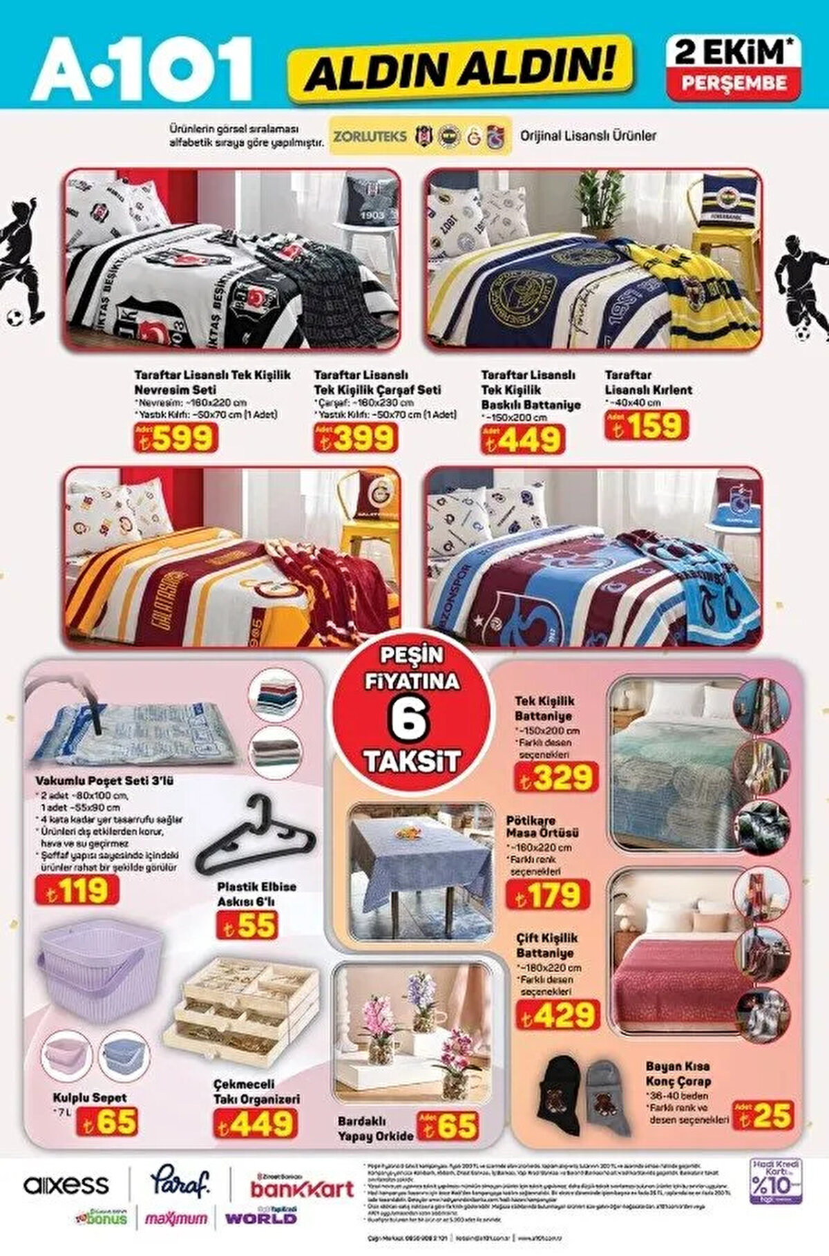A101 AKTÜEL 2 EKİM 2025 KATALOĞU