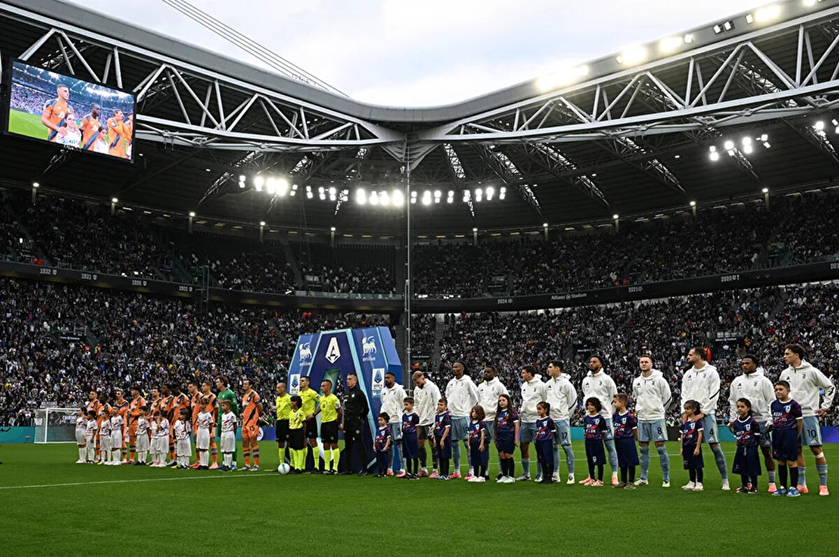 Juventus'un ev sahipliği yaptığı mücadelede konuk ekip 45+1. dakikada Kamal Sulemana, takımını 1-0 öne geçirirken. 78'de Juan Cabal skoru 1-1'e getirdi.