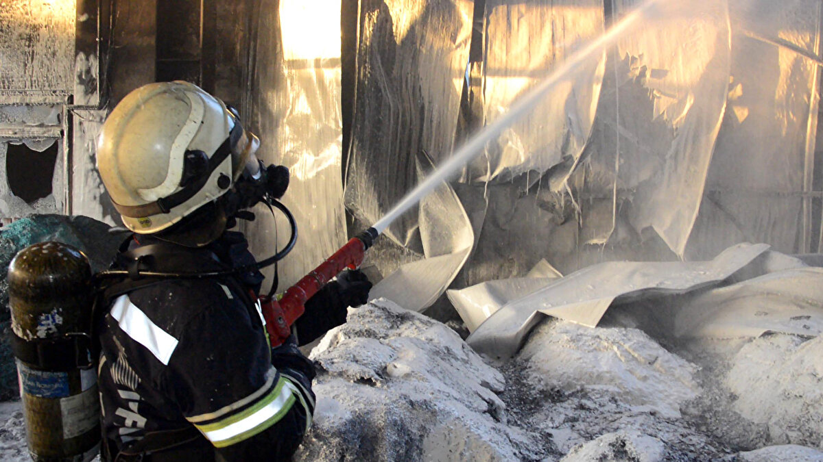 OSB Başkanı Murat Urkuç, olayda yaralanan kimsenin olmadığını söyledi.