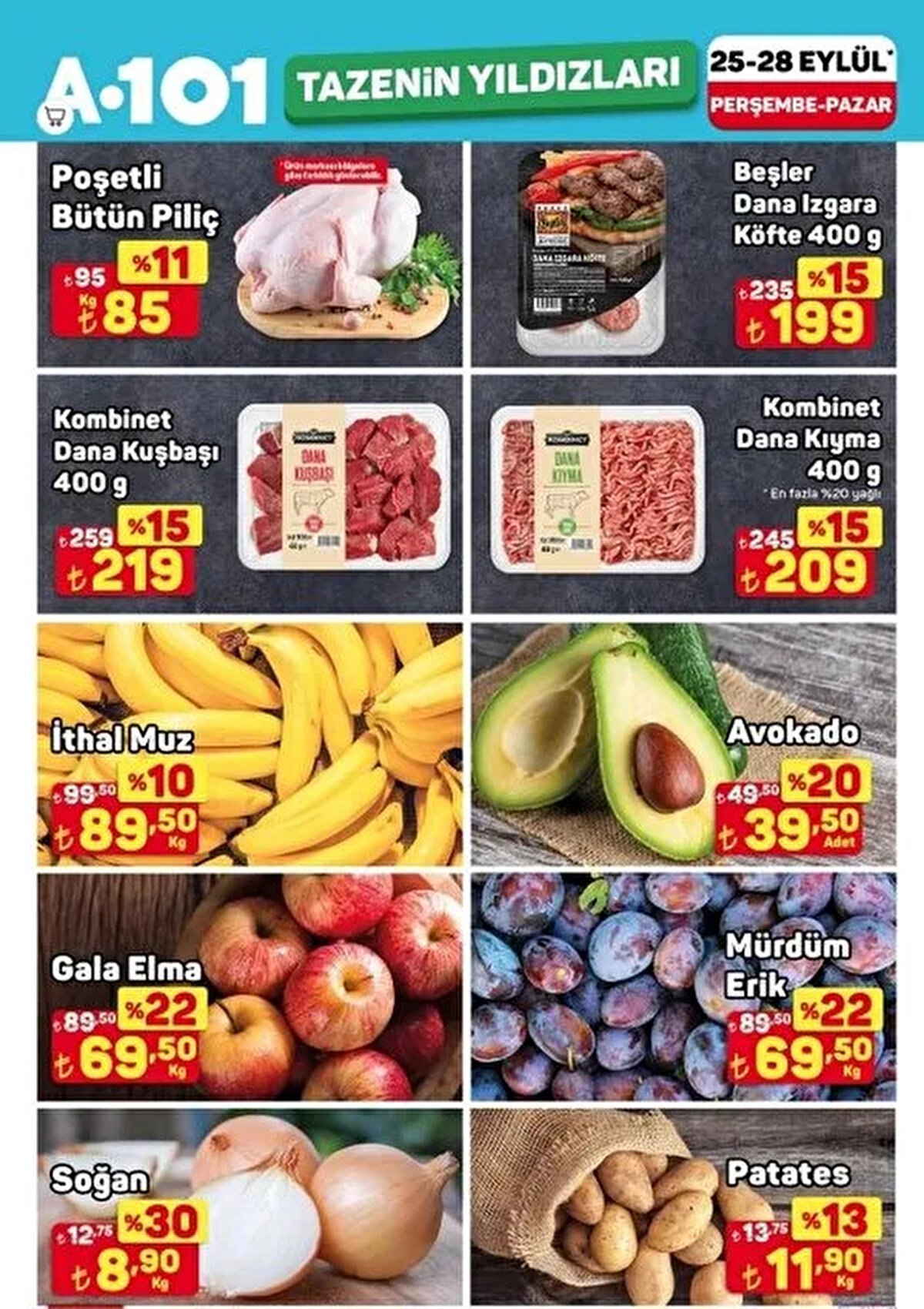 A101 AKTÜEL ÜRÜNLER LİSTESİ