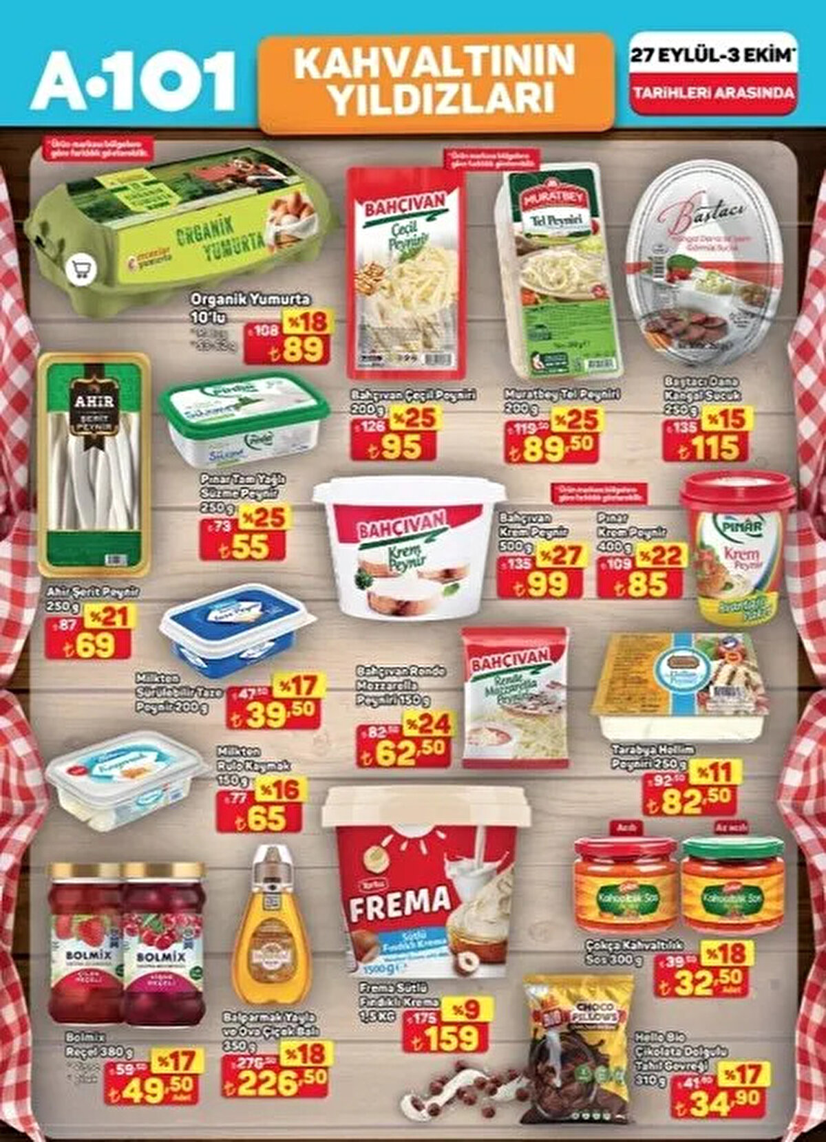 A101 AKTÜEL ÜRÜNLER LİSTESİ