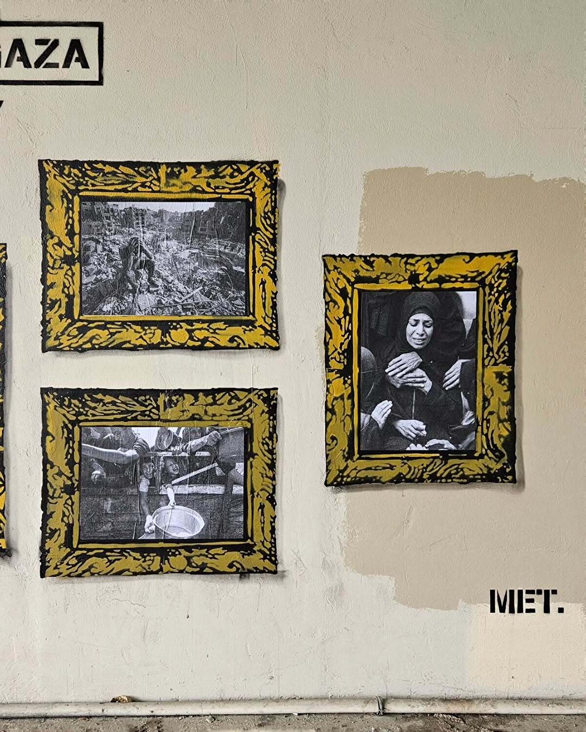 “Onlar sanatını salonlarda sergilediler. Benim galerim sokak. O yüzden Contemporary İstanbul’u Contemporary Gaza’ya çevirdim” diyerek tavrını açıkladı.