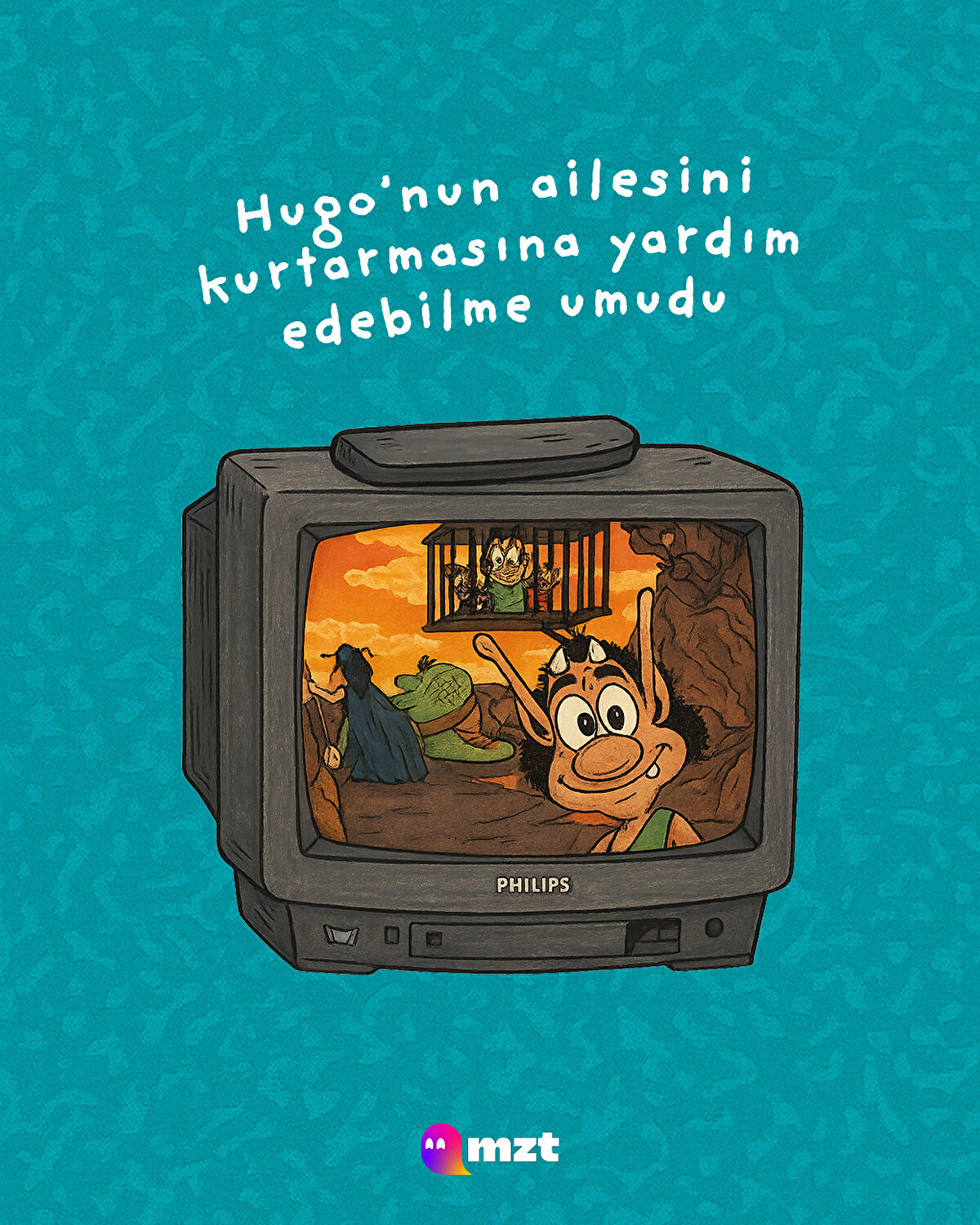 Hugo'nun ailesini kurtarmasına yardım edebilme umudu