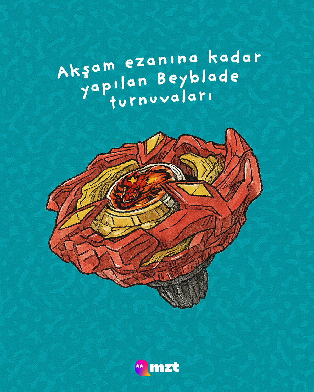 Akşam ezanına kadar yapılan Beyblade turnuvaları