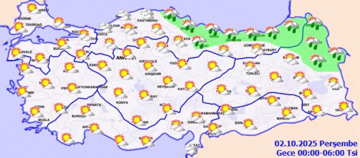 Marmara’da rüzgar sert esecek<br><br>Marmara Bölgesi’nde parçalı ve az bulutlu bir gün öngörülüyor. İstanbul 23 derece, Bursa 25 derece, Çanakkale 21 derece olacak. Kırklareli ve Edirne’de öğle saatlerinden itibaren sağanak yağış bekleniyor. Rüzgarın kuzey ve kuzeydoğudan saatte 40-60 km hızla esmesi nedeniyle bölge halkının dikkatli olması gerekiyor.