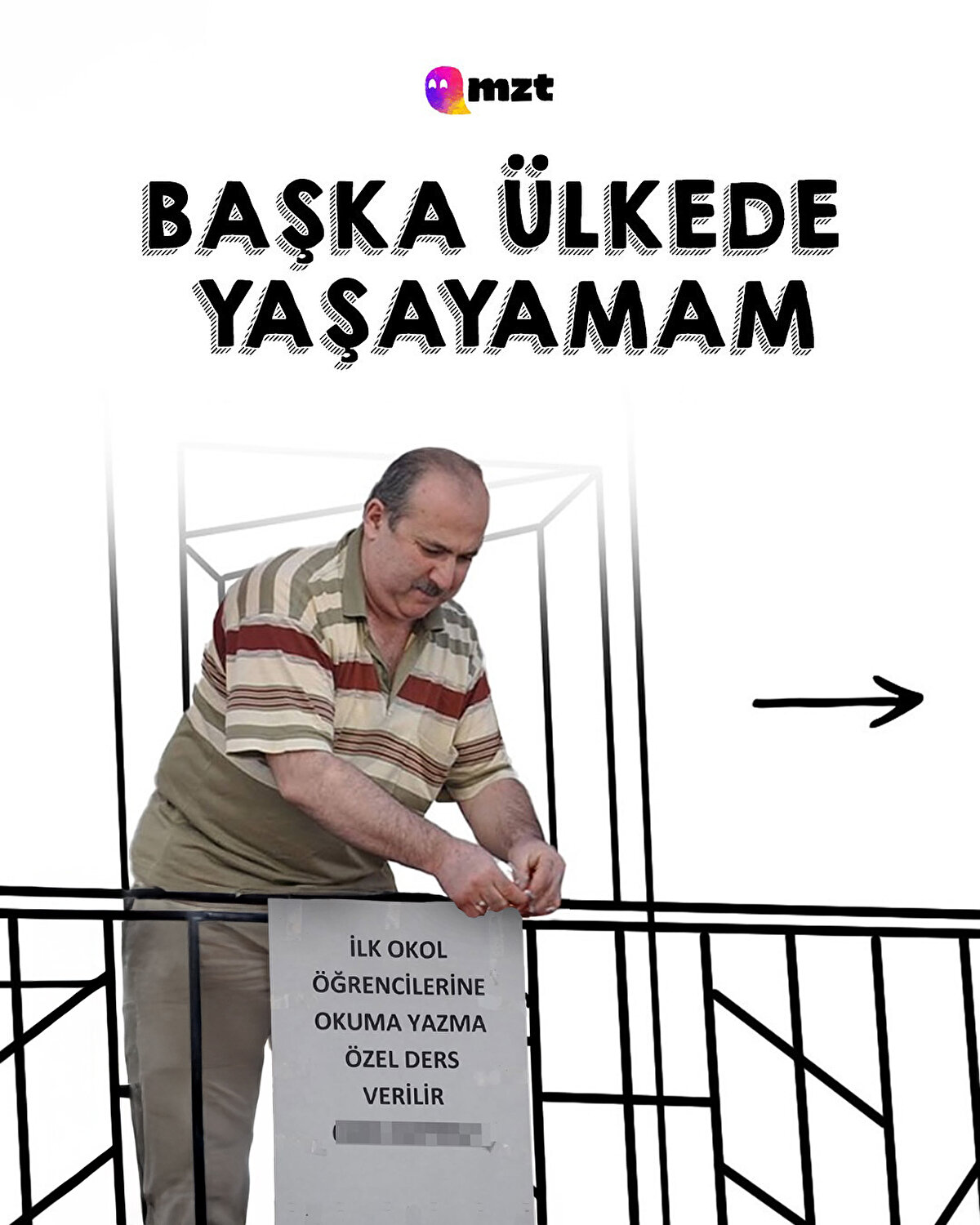 Başka ülkede yaşayamam