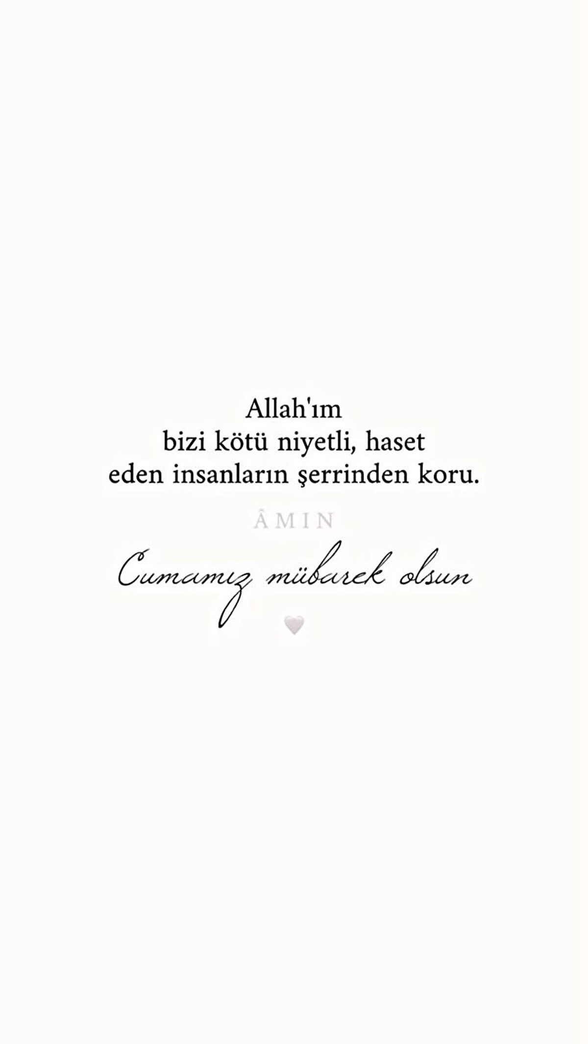 “Cuma günü, Allah’ın rahmeti üzerimize yağsın, sevdiklerimize hayır ve iyilikler nasip olsun. Huzurlu Cumalar.”