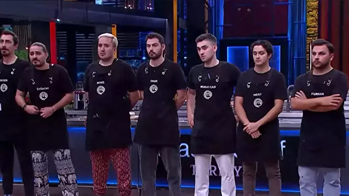 4 Ekim 2025 tarihli MasterChef Türkiye bölümünde eleme potasında yer alan isimler şunlardı:<br><br>Mert<br><br>Onur<br><br>Deniz<br><br>Furkan<br><br>Murat Can<br><br>Çağatay<br><br>Sezer