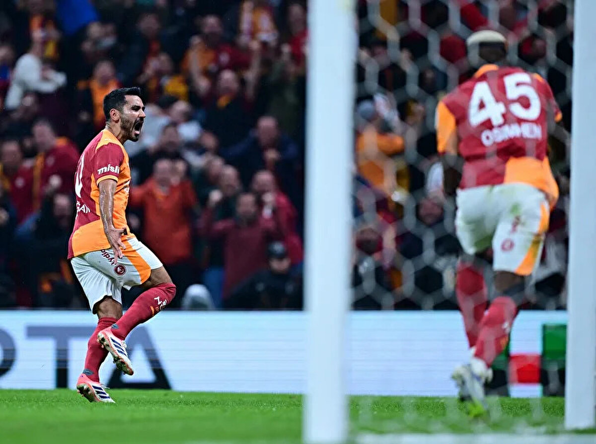 Galatasaray'ın golü ise 55. dakikada İlkay Gündoğan'dan geldi