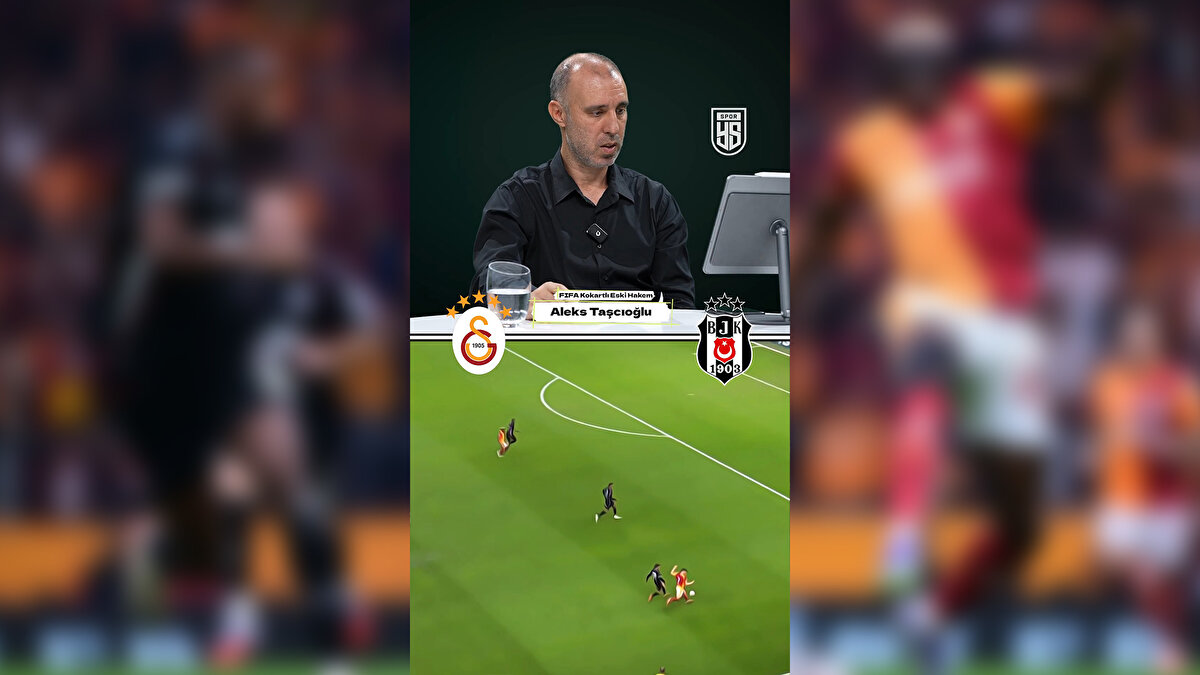 Yasin Kol 5. ve 68. dakikalarda Beşiktaş ve Galatasaray'ın umut vadeden pozisyonlarında avantaj oynatmayarak oyunu durdurdu. Kararlar doğru mu?<br><br>Aleks Taşcıoğlu: "5. dakikada Beşiktaş'ın umut vadeden bir atağı başlarken Yasin Kol'un orada verdiği ofsayt kararda 68. dakikada Galatasaray'ın Yunus ya da Sallai olması lazım, sağ taraftan başlatacağı ataklarda tekrar ofsayta dönüp avantajı oynatmama kararları yanlış."