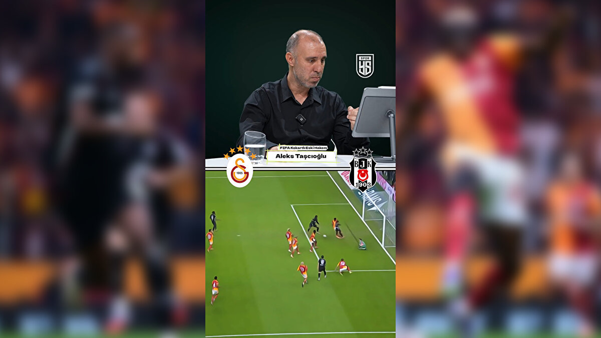 Aleks Taşcıoğlu:" Devamında Beşiktaş'ın bulduğu golde Rafa Silva şeklen ofsayt pozisyonda. Kaleciye bir etkisi yok. Kalecinin görüşünü kapatmıyor. Verilen gol kararı doğru."