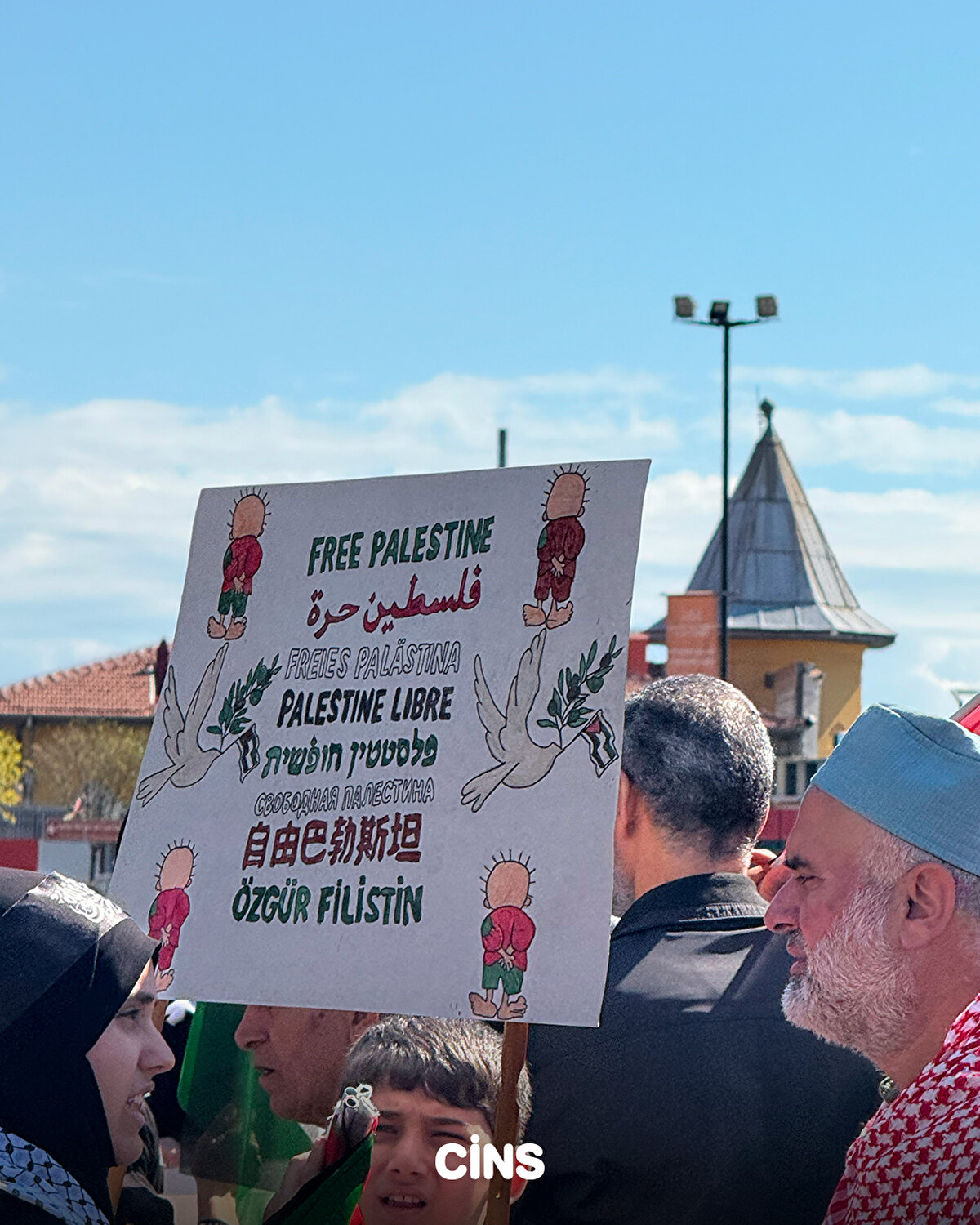 Free Palestine<br>Özgür Filistin