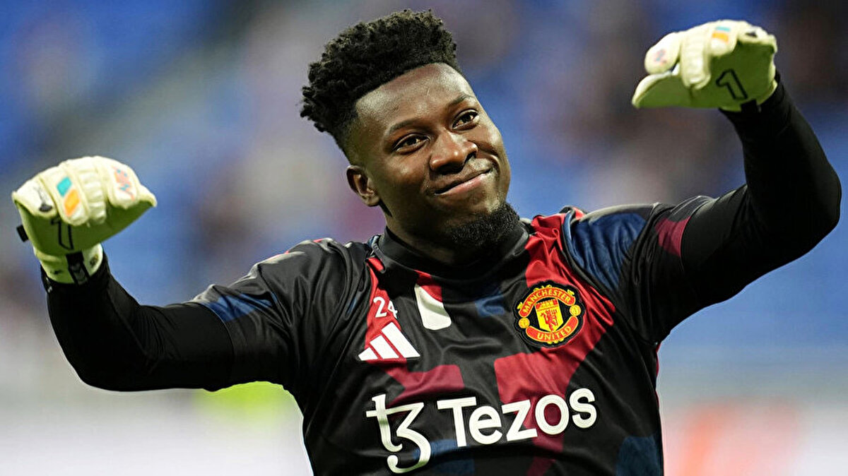 Sezon başında Uğurcan Çakır'ın ayrılığı sonrası Trabzonspor'un kiraladığı Manchester United'ın as kalecisi Andre Onana hakkında heyecanlandıran bir gelişme yaşandı.