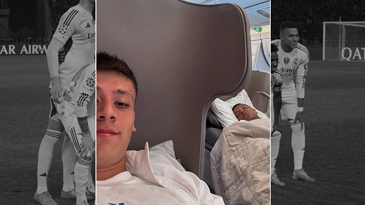 ARDA GÜLER'İN PAYLAŞIMI VİRAL OLDU<br><br>Arda Güler, Şampiyonlar Ligi'nde Kazakistan ekibi Kairat Almatı'ya karşı oynanan maçın ardından bir paylaşım yaptı. 