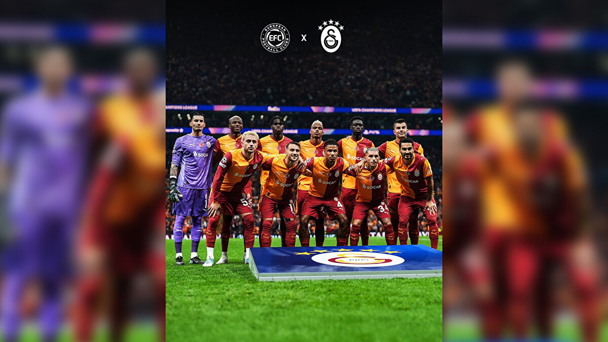 Galatasaray resmi X hesabından yaptığı paylaşımda şu ifadeler yer aldı:<br><br>"Galatasaray SK, Avrupa futbolunun bu yeni döneminin bir parçası olmaktan gurur duyuyor."