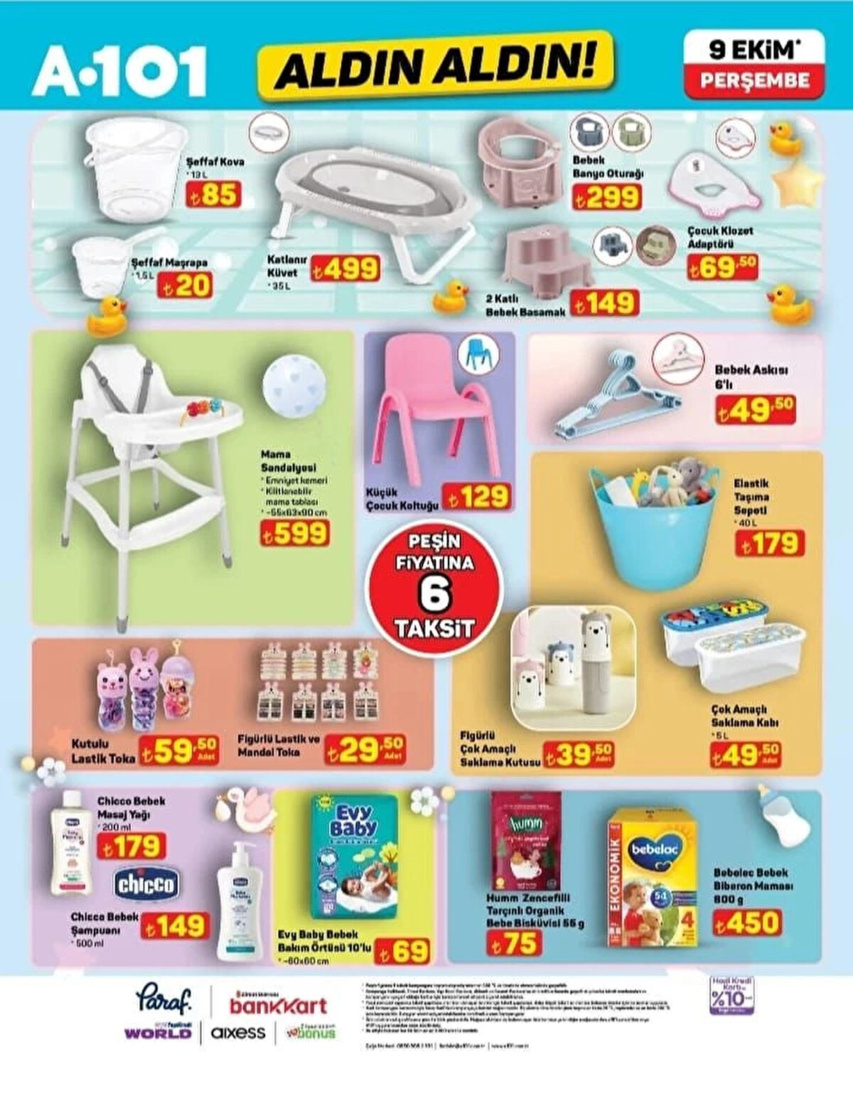 ELASTİK TAŞIMA SEPETİ 40 L<br>Fiyat: 179 TL<br><br>ÇOK AMAÇLI SAKLAMA KABI 5 L<br><br>Fiyat: 49,50 TL