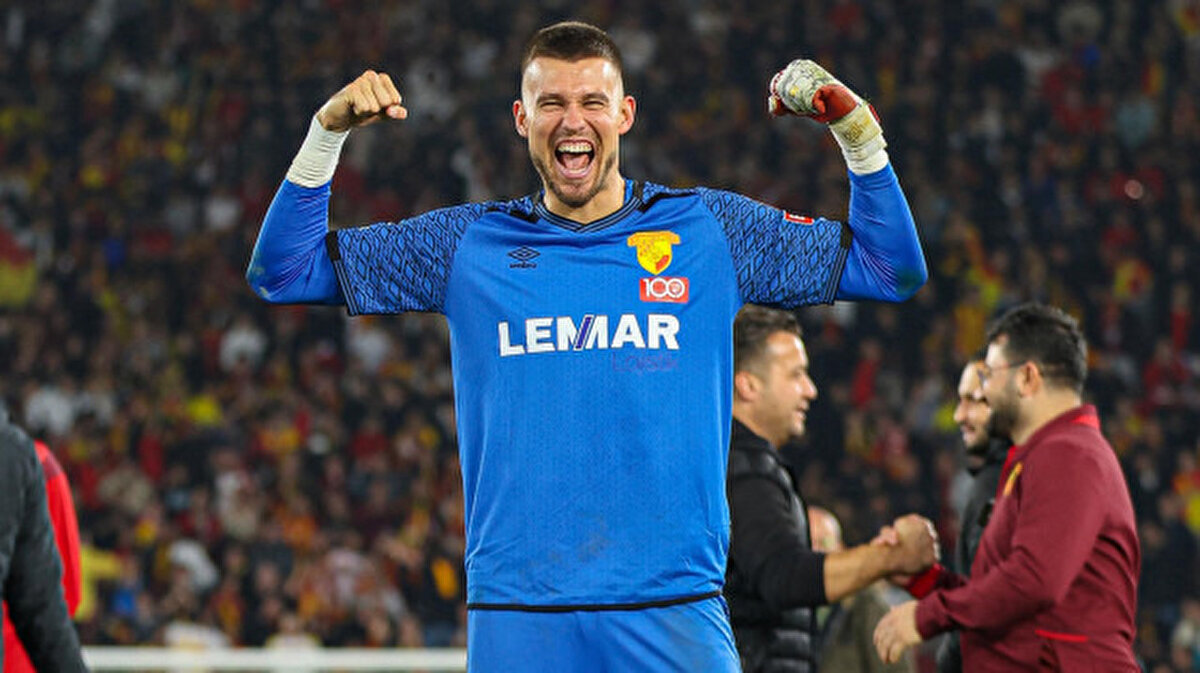 2- ) Mateusz Lis<br>(Göztepe)<br><br>8 Maçın 6'sında gole kapattı.