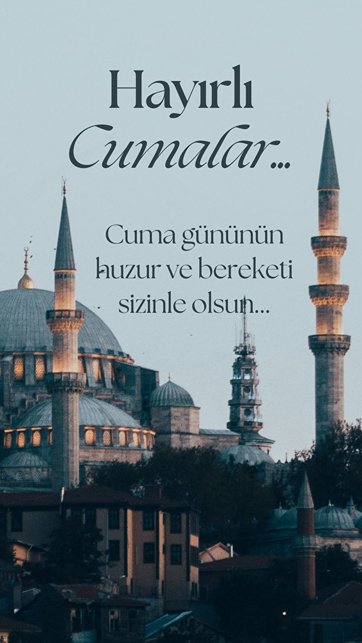 İmanla gelen huzurun, kalbinizde daim olması dileğiyle... Hayırlı Cumalar.<br>