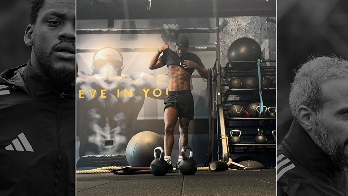 "BAŞKALARINA ANLAMLI GELMESİNE GEREK YOK"<br><br>Sakatlığın atlatan ve bireysel çalışmalara başlayan Jhon Duran, “Hiçbir şeyin başkalarına anlamlı gelmesine gerek yok. Sadece seni iyi hissettirmesi önemli.” ifadelerini kullanarak spor salonunda karın kaslarını gösterdi.