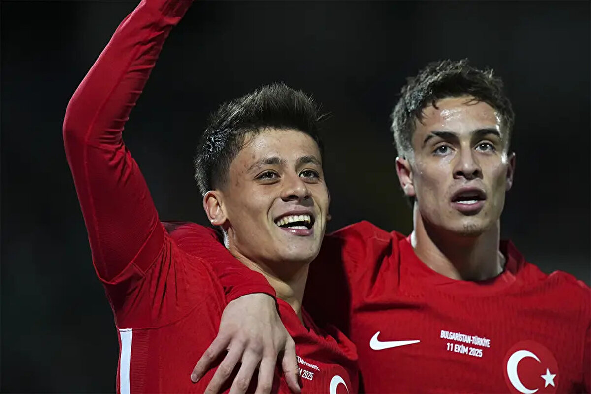 MSN: 1-6. Arda Güler ve Kenan Yıldz, Türkiye'nin Bulgaristan'ı hezimete uğrattığı maçta gösteri yaptı.<br><br>