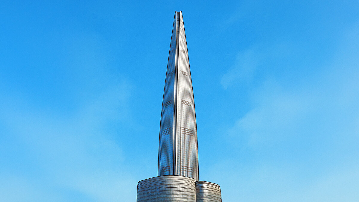 🇰🇷 Lotte World Tower<br><br>Seul, Güney Kore<br>555 m | 123 kat