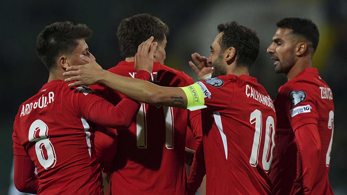 A Milli Takım deplasmanda Bulgaristan’a konuk oldu. Milli Takım, ilk yarısı 1-1 sona eren karşılaşmayı 6-1 kazanarak hata yapmadı.