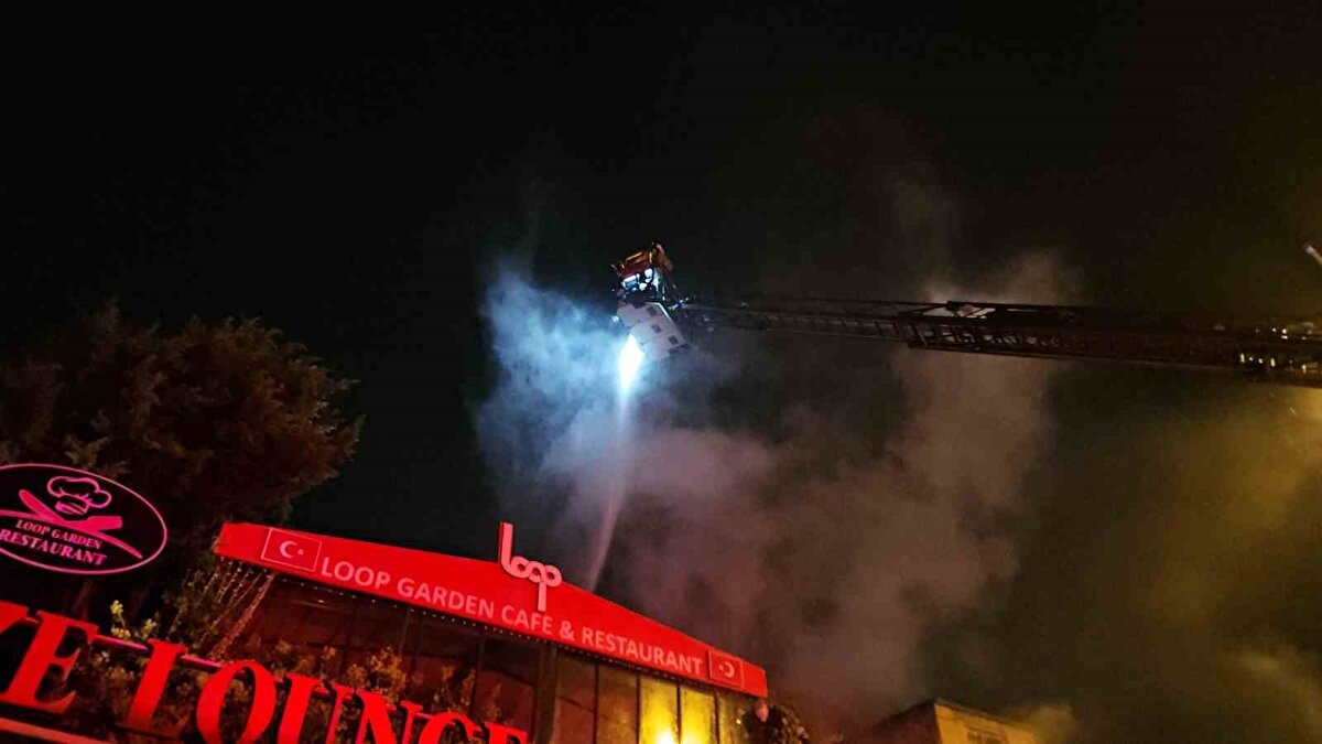 Ekiplerin yaklaşık 1 saatlik müdahalesi sonucu alevler kontrol altına alındı. 