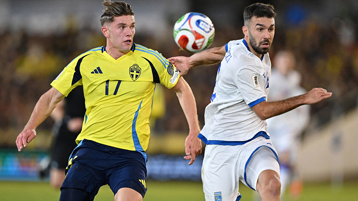 Gyökeres ve Isak gibi dünya yıldızlarına sahip olan İsveç, rakibine 1-0 mağlup oldu. 