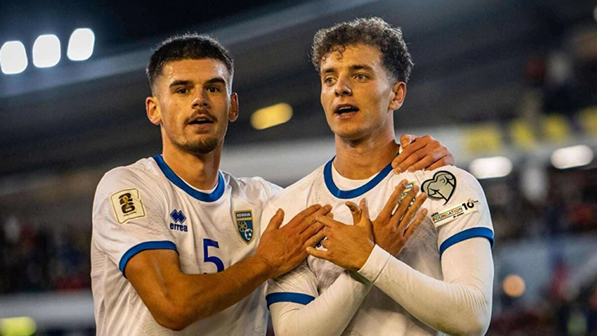 Zhegrova, Rashica, Asllani ve Vedat Muriqi gibi yıldızlara sahip Kosova ile gecenin en çok konuşulan takımı oldu. 