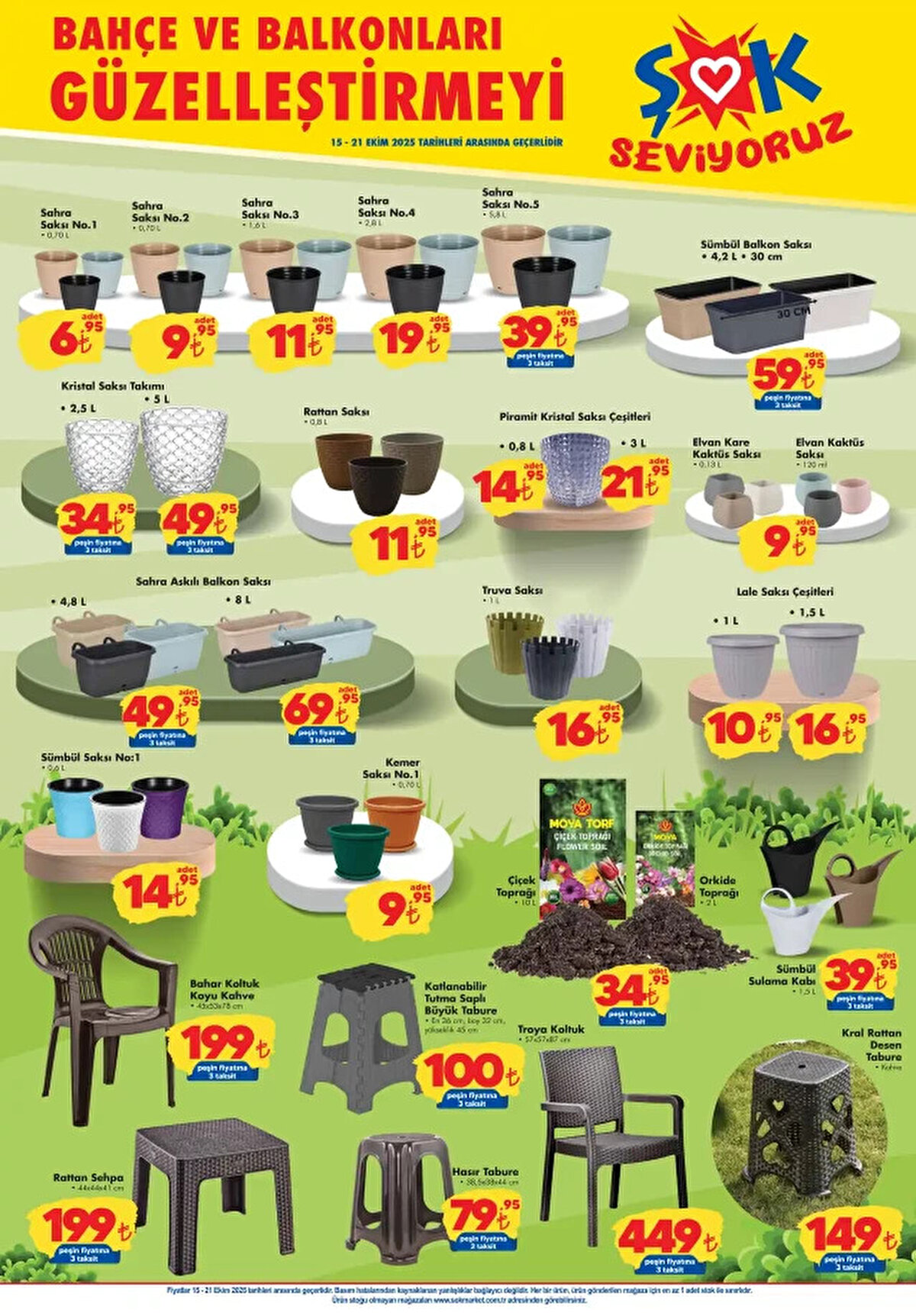 SÜMBÜL BALKON SAKSI 4,2 L 30 CM<br>Fiyat: 59,95 TL<br><br>SÜMBÜL SAKSI NO:1<br><br>Fiyat: 14,95 TL