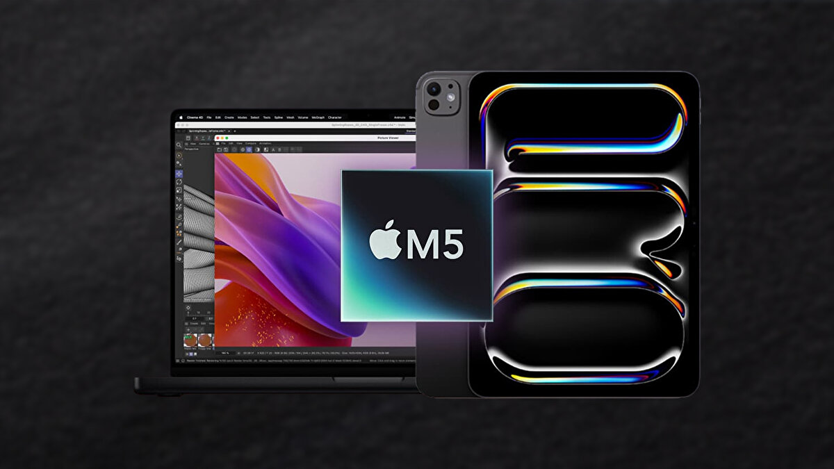 Üretim süreci<br>M5, TSMC’nin 3. nesil 3 nm sürecine geçiyor (M4’ün 2. nesil 3 nm’sine kıyasla). Daha olgun süreç, aynı performansta daha düşük güç veya aynı güçte daha yüksek performanstermal istikrar getiriyor.