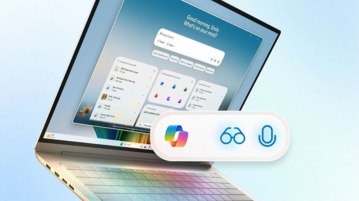 Microsoft, Windows 11’e kapsamlı yapay zeka güncellemeleri geleceğini duyurdu. Şirket bu güncellemeyle sadece Capilot+’a sahip bilgisayarların değil; Windows 11 kullanıcılarının da yapay zekadan yararlanacağını açıkladı<br>