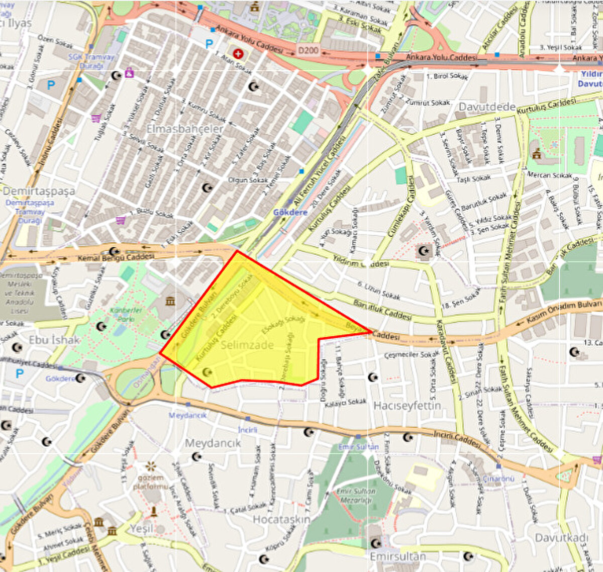 YILDIRIM<br>SELİMZADE<br>Planlanan Başlangıç Tarihi: 17/10/2025 15:20<br><br>Planlanan Bitiş Tarihi: 17/10/2025 17:20<br><br>Kesim Tarihi: 17/10/2025 15:20<br><br>Açıklama: YILDIRIM İLÇESİ;C_D08 Alt Bölgesinde Bulunan, Selimzade Mahallesi 3.Dere Sokak ve Civarı "ARIZA" Nedeniyle 17.10.2025 Tarihinde 15:20 ile 17:20 Saatleri Arasında "SU KESİNTİSİ" Yapılacaktır.