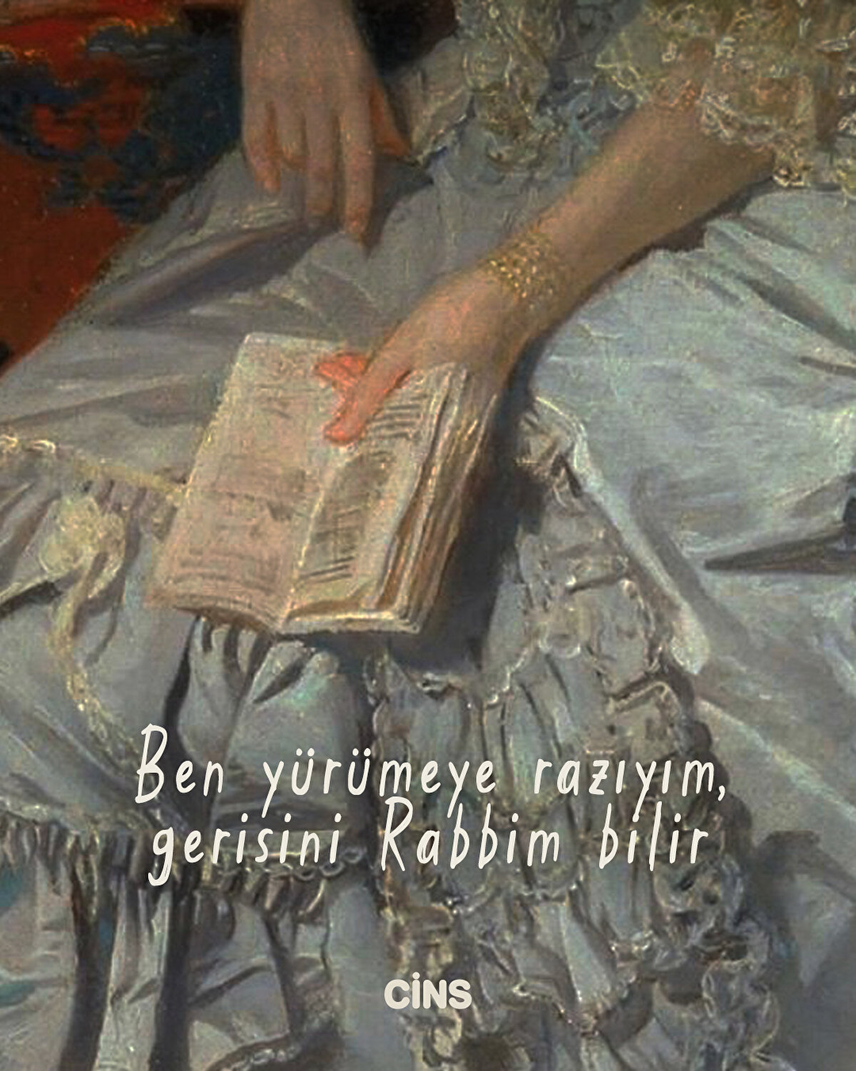 Ben yürümeye razıyım, gerisini Rabbim bilir