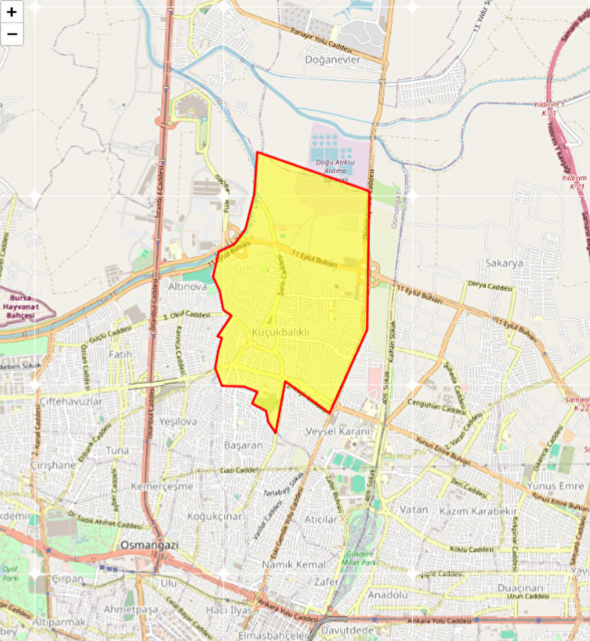 OSMANGAZİ<br>KÜÇÜKBALIKLI<br>Planlanan Başlangıç Tarihi: 17102025 11:45<br><br>Planlanan Bitiş Tarihi: 17102025 13:45<br><br>Kesim Tarihi: 17102025 11:45<br><br>Açıklama: OSMANGAZİ İLÇESİ; C4_D16 Alt Bölgesinde Bulunan, Küçükbalıklı Mahallesi Karakaya Sokak ve Civarı "ARIZA" Çalışması Nedeniyle 17.10.2025 Tarihinde 11:45 ile 13:45 Saatleri Arasında ''SU KESİNTİSİ'' Yapılacaktır.