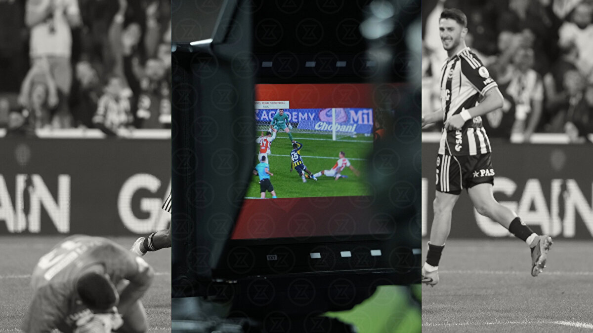 Hakem penaltı dedi<br><br>VAR incelemesinin ardından Şansalan, 21. dakikada penaltı noktasını gösterdi.