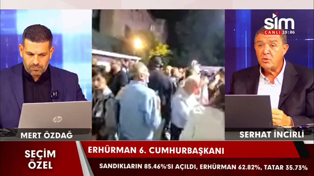 KKTC'de resmi olmayan sonuçlara göre Tufan Erhürman cumhurbaşkanı seçildi. 