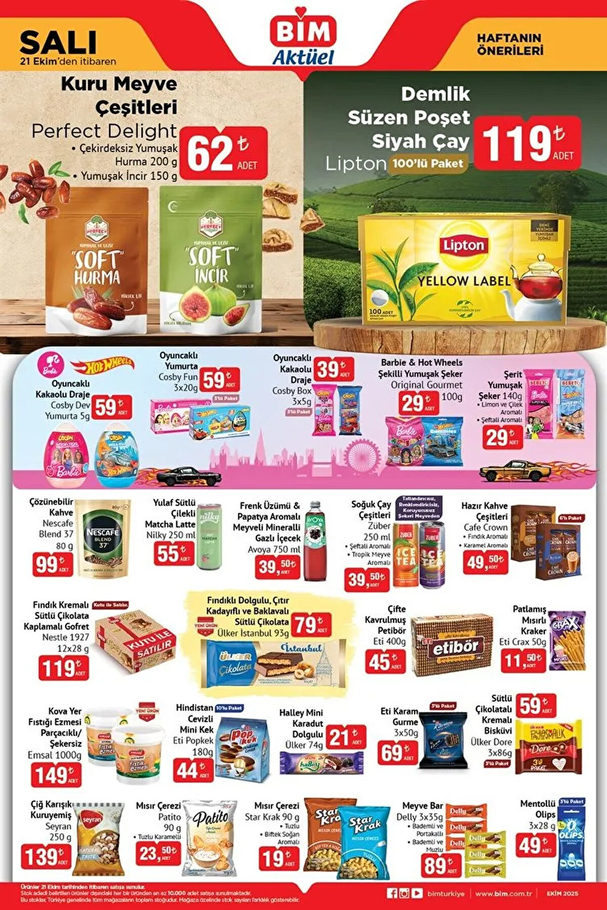 İşte haftanın favorileri:<br><br>Isıtıcı Modelleri: Soğuk havaların kendini hissettirmesiyle birlikte, enerji tasarruflu ve pratik ısıtıcı çeşitleri BİM müşterilerini bekliyor.