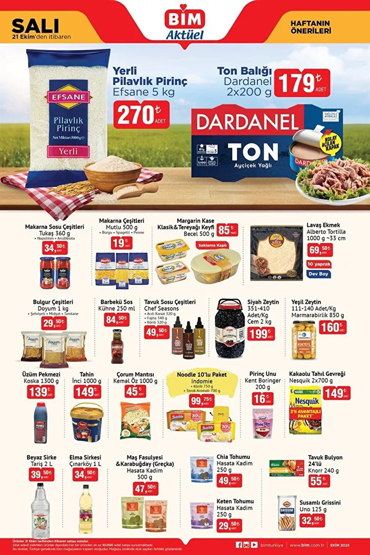 BİM 21-24 Ekim Kataloğu: Haftanın Yıldızları<br><br>Bu haftanın BİM aktüel kataloğunda öne çıkan ve en çok dikkat çeken ürünler belli oldu. Özellikle evde spor yapanlar, mutfakta vakit geçirmeyi sevenler ve kışa hazırlık yapanlar için harika seçenekler mevcut.