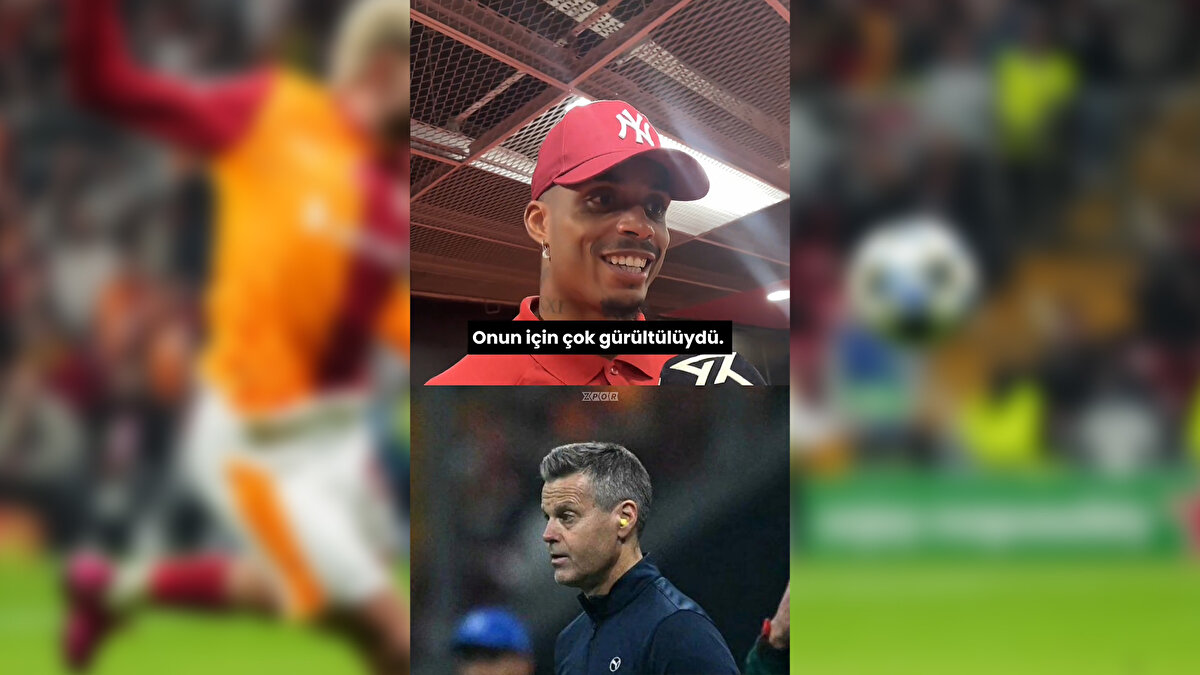 Mario Lemina ise, "Onun için çok gürültülüydü. Alışık değil, bu normal. Galatasaray çok büyük" dedi.