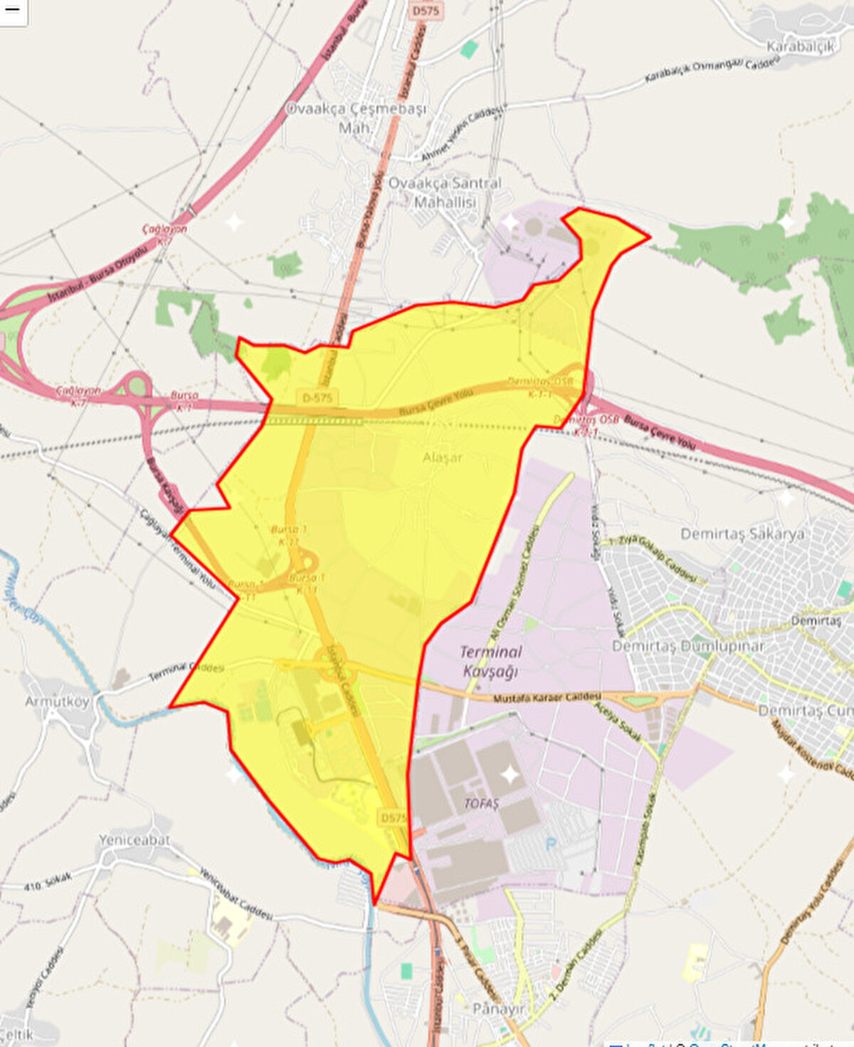 OSMANGAZİ<br>ALAŞARKÖY<br>Planlanan Başlangıç Tarihi: 24102025 11:20<br><br>Planlanan Bitiş Tarihi: 24102025 18:00<br><br>Kesim Tarihi: 24102025 11:20<br><br>Açıklama: OSMANGAZİ İLÇESİ; C4_K_Alasar_Gec Alt Bölgesinde Bulunan, Alaşarköy Mahallesi Alaşar Cadde ve Civarı ''ARIZA'' Nedeniyle 24.10.2025 Tarihinde 11:20 ile 18:00 Saatleri Arasında "SU KESİNTİSİ" Yapılacaktır.
