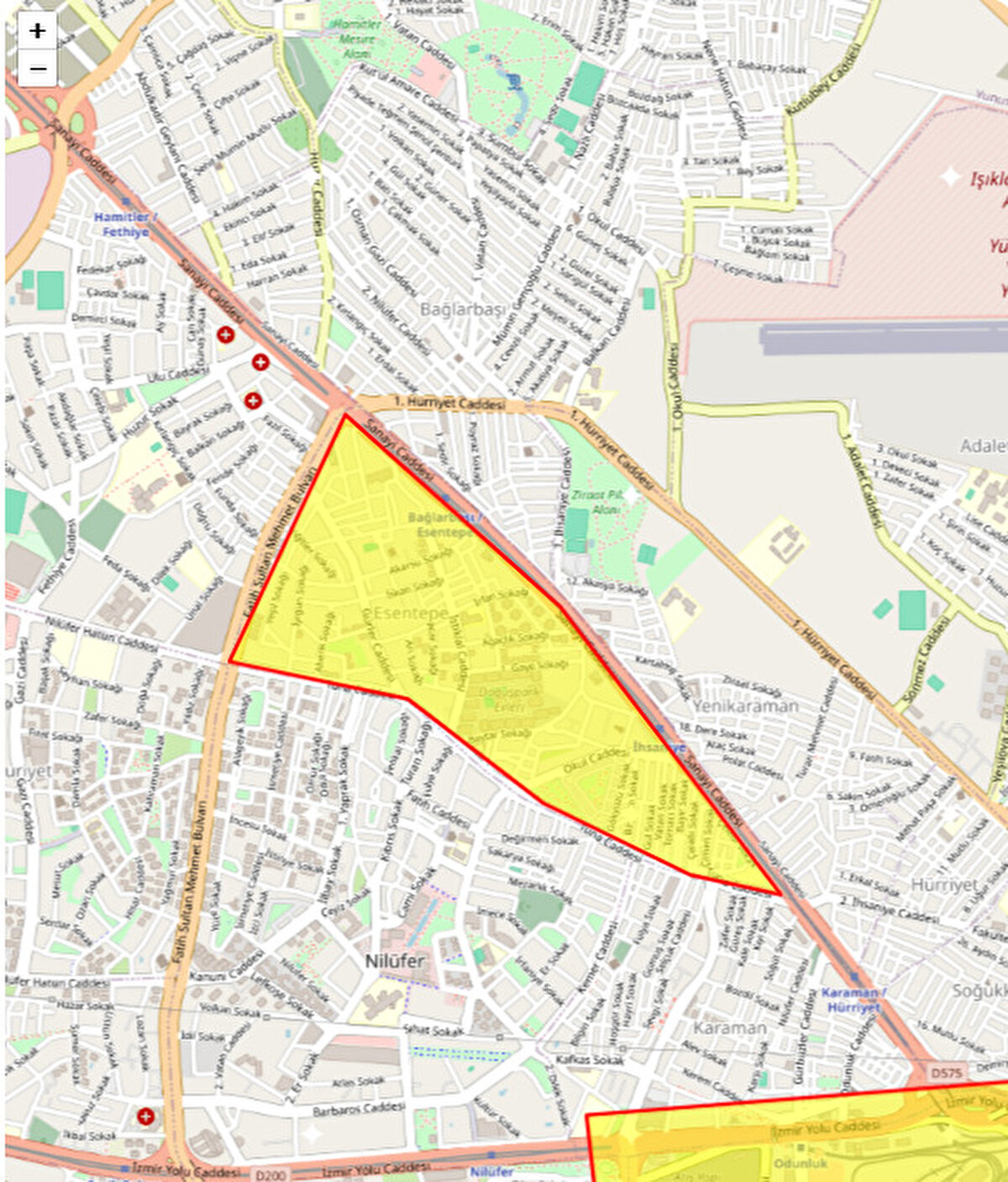 NİLÜFER<br>ESENTEPE<br>Planlanan Başlangıç Tarihi: 24102025 12:00<br><br>Planlanan Bitiş Tarihi: 24102025 13:00<br><br>Kesim Tarihi: 24102025 12:00<br><br>Açıklama: Nilüfer İlçesi C4_B_08 Alt Bölgesinde Bulunan Esentepe Mahallesi Açelya sokak Ve Civarında ''ARIZA'' Çalışmaları Nedeniyle 24.10.2025 Tarihinde 12:00 ile 13:00 Saatleri Arasında ''SU KESİNTİSİ'' Yapılacaktır.