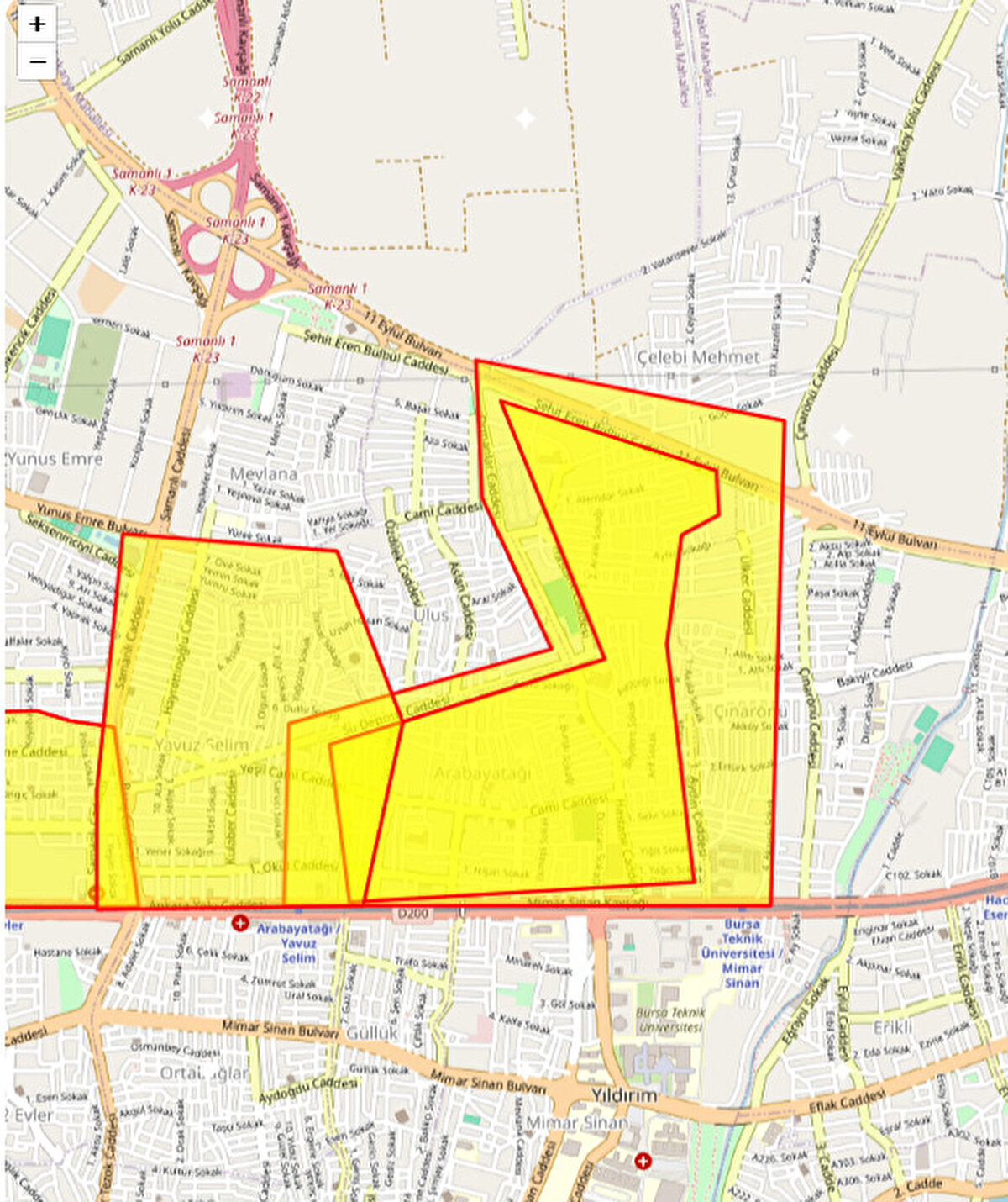 YILDIRIM<br>ARABAYATAĞI<br>Planlanan Başlangıç Tarihi: 24102025 03:00<br><br>Planlanan Bitiş Tarihi: 24102025 12:00<br><br>Kesim Tarihi: 24102025 03:00<br><br>Açıklama: YILDIRIM İLÇESİ; C3_D18 Alt Bölgesinde Bulunan, Arabayatağı Mahallesi Ankara yolu Cadde (Arabayatağı İstasyonu) ve Civarı "ARIZA" Çalışması Nedeniyle 24.10.2025 Tarihinde 03:00 ile 12:00 Saatleri Arasında ''SU KESİNTİSİ'' Yapılacaktır.