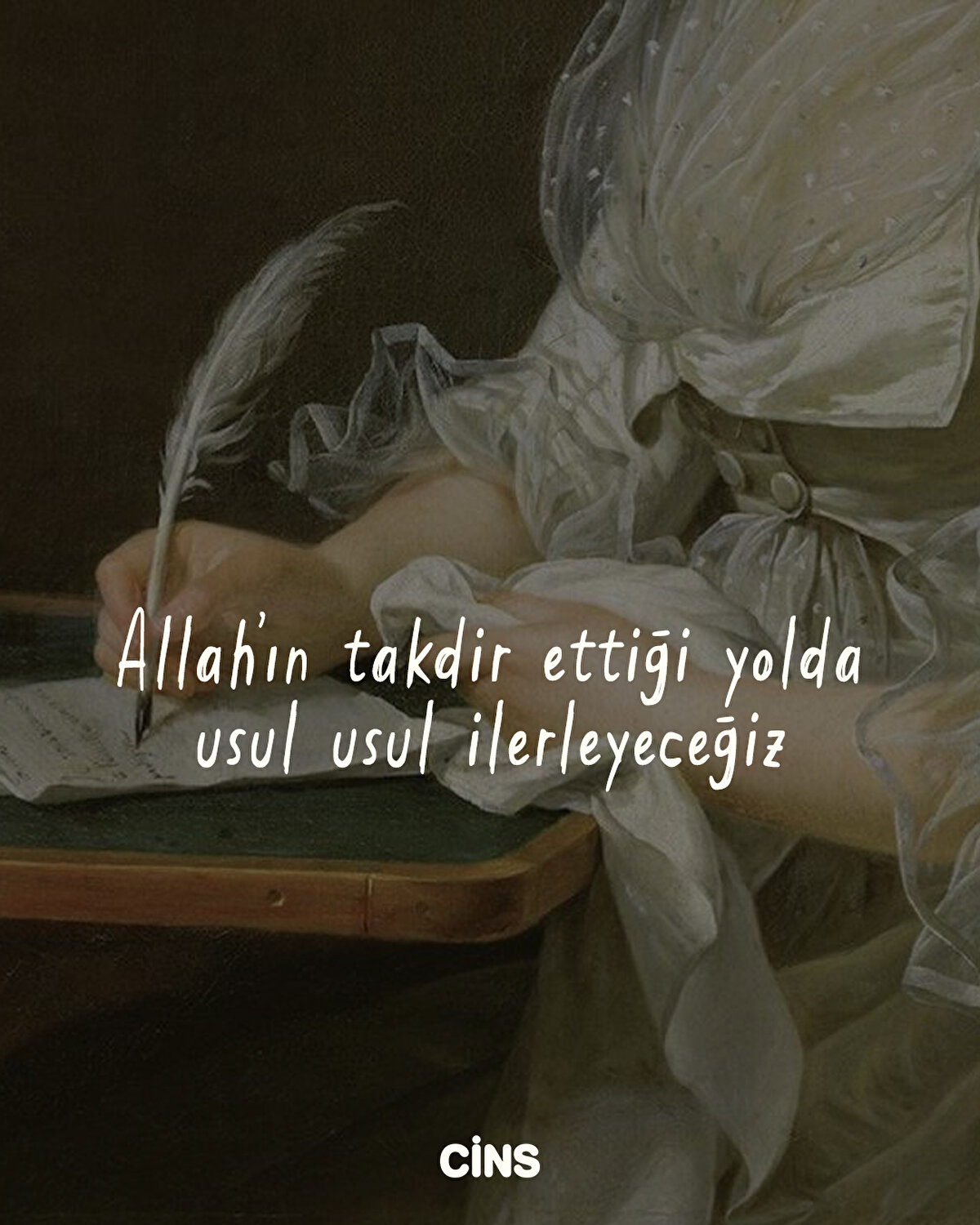 Allah’ın takdir ettiği yolda usul usul ilerleyeceğiz