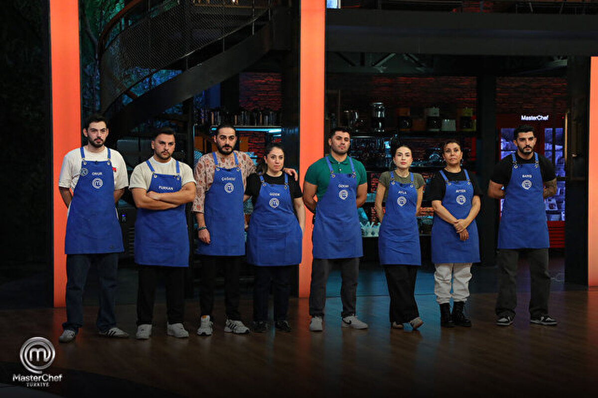 MasterChef Mavi Takım ve Kırmızı Takım Kadroları<br>Haftanın yeni takımları şu şekilde oluşmuştu:<br><br>Mavi Takım:<br><br>Onur (Kaptan)<br><br>Furkan<br><br>Çağatay<br><br>Özkan<br><br>Ayla<br><br>Ayten<br><br>Murat Can<br><br>Barış<br><br>Kırmızı Takım:<br><br>Mert (Kaptan)<br><br>Gizem<br><br>Hakan<br><br>Sümeyye<br><br>Sezer<br><br>Eylül<br><br>Aslı<br><br>Çağlar