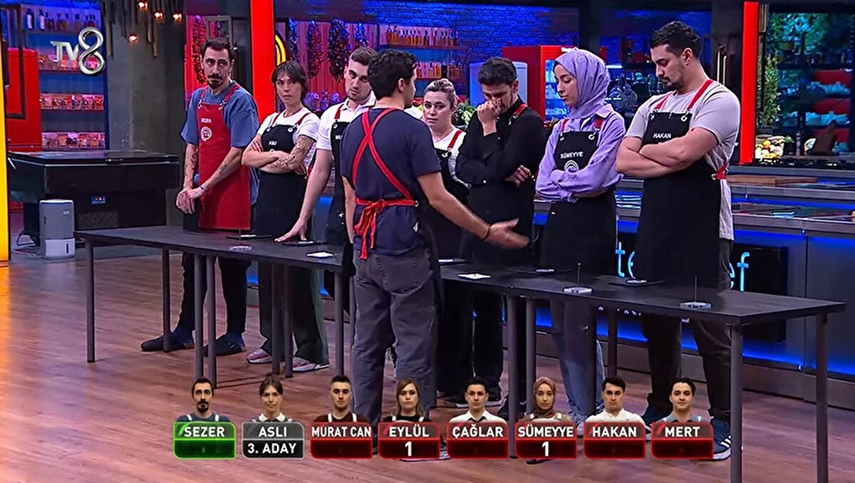 MasterChef Türkiye'nin 28 Ekim Salı akşamı yayınlanan son bölümünde, kırmızı ve mavi takım haftanın ikinci dokunulmazlık oyununda karşı karşıya geldi. Şefler bu oyunda takımlardan "7 bölge 7 yemek" konseptinde, 45 dakika içinde 7 farklı çeşit yemek hazırlamalarını istedi.