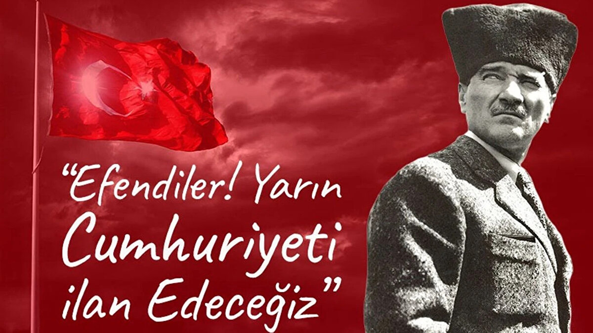 29 Ekim Cumhuriyet Bayramımız kutlu olsun! Gazi Mustafa Kemal Atatürk ve silah arkadaşlarını saygı, sevgi ve minnetle anıyoruz.<br><br>Cumhuriyetimizin 102. yıl dönümünü büyük bir gurur ve coşkuyla kutluyor; Gazi Mustafa Kemal Atatürk başta olmak üzere tüm kahramanlarımızı saygı ve rahmetle anıyoruz.<br><br>29 Ekim Cumhuriyet Bayramı, milletimizin bağımsızlık ve özgürlük mücadelesinin en büyük simgesidir. Tüm ulusumuzun Cumhuriyet Bayramı kutlu olsun.<br><br>102 yıldır aynı gururla, aynı coşkuyla: Yaşasın Cumhuriyet!<br><br>"Cumhuriyet düşüncede, bilgide, sağlıkta güçlü ve yüksek karakterli koruyucular ister." Bayramımız kutlu olsun!